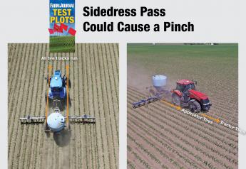 Sidedress Pass Could Cause a Pinch