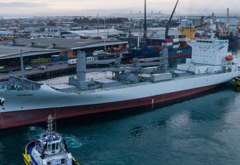 Zespri welcomes new Fresh Carriers vessel MV Kowhai into its shipping fleet  