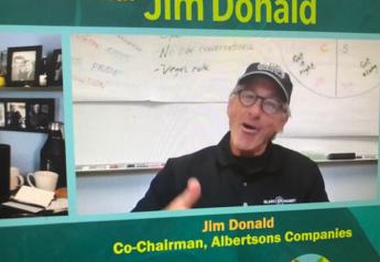 Jim Donald, co-chairman of Albertsons Cos., spoke with Kevin Coupe of MorningNewsBeat in a July 9 virtual session sponsored by the Organic Produce Summit.