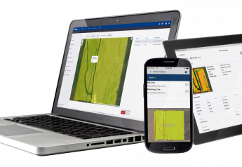 Farmer Core leverages the new AutoSync feature, which automatically syncs guidance lines, field names, boundaries, landmarks and operator information across Trimble Ag Software and Trimble displays using the Precision-IQ field application.