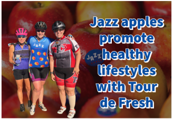 Marketing around Jazz apples champions active lifestyles
