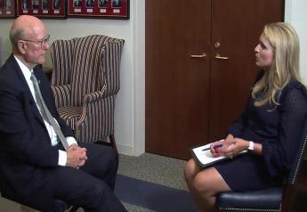 Senate Ag Chair Pat Roberts (R-KS) talks with U.S. Farm Report's Tyne Morgan.