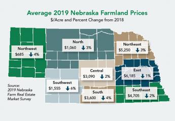 Fifth Annual Drop for Nebraska Farmland Prices