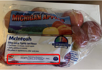 North Bay Produce recalls apples after listeria test