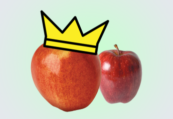 Which apple is expected to dethrone No. 1 red delicious?