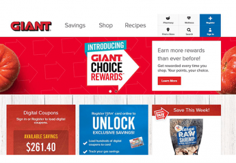Giant Food Stores rolls out enhanced rewards program to all stores