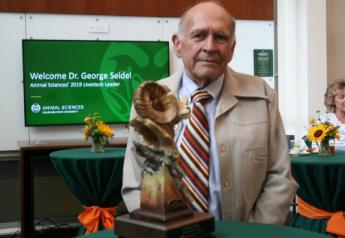 George Seidel, an emeritus University Distinguished Professor at Colorado State University, has spent his career at the forefront of bovine reproduction research.
