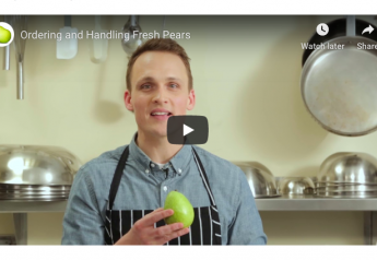 Pear Bureau Northwest offers how-to school foodservice videos