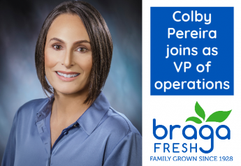 Colby Pereira joins Braga Fresh as VP of operations
