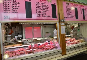 A butcher in Germany.