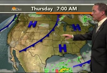 An Unusual June Weather Map