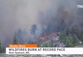 Heat and drought fuels western wildfires, more historic heat forecast next week