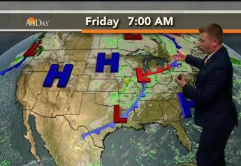 The Weather Picture Across the Country Has Snow & Thunderstorms