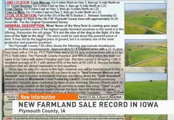 New Record: Iowa Farm Joins the $26,000 Per Acre Club
