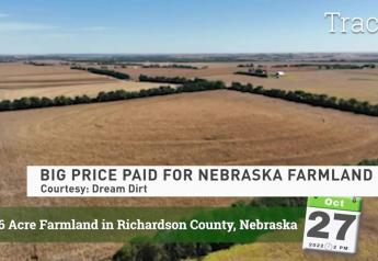 Farmland Price Record: $27,400 Per Acre in Southeast Nebraska
