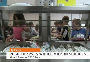 Lawmakers Push for 2% and Whole Milk to Return to School Cafeterias