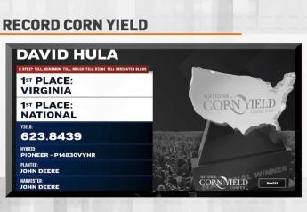 David Hula Hit Another New Record Corn Yield With 623 BPA, Now Thinks 900 BPA Is Possible