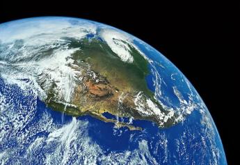 earth and north america from space digitally restored 1 l