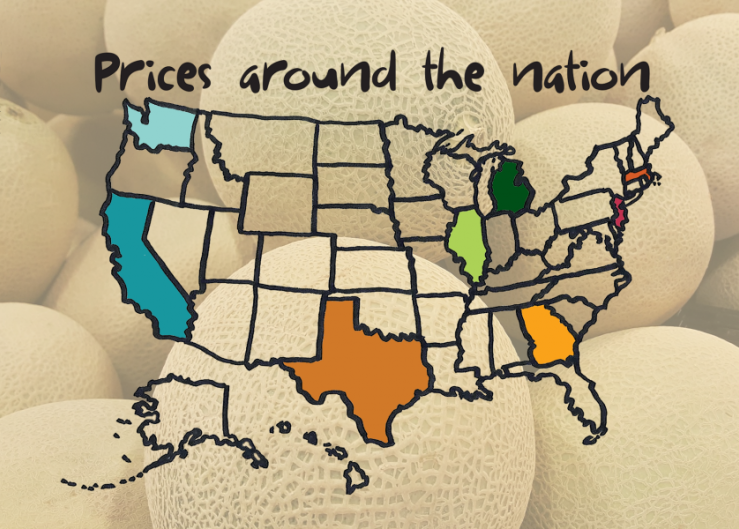 Prices around the nation: Cantaloupe