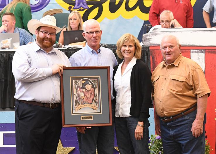Connealy Family Inductees To Honorary Angus Foundation