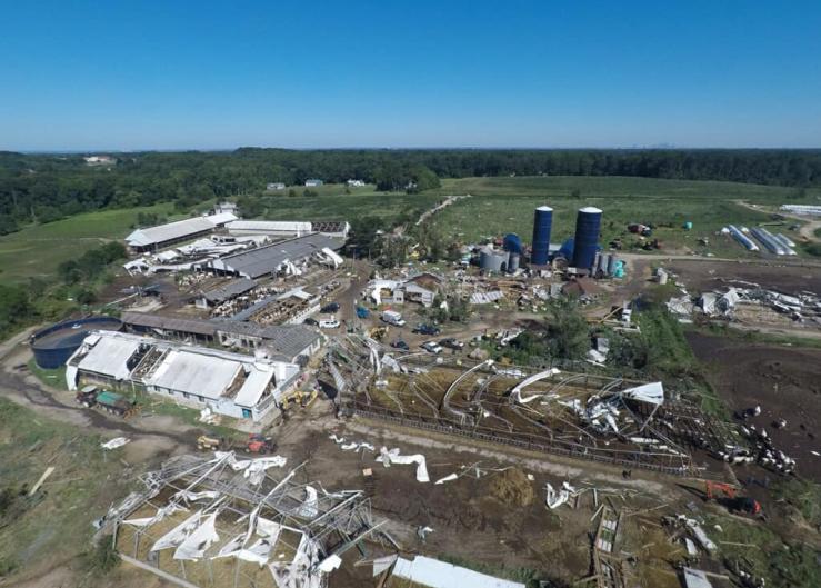 One Month After Hurricane Ida Destroyed NJ's Largest Dairy Farm, Rebuilding is Still Underway as Family Refuses to Walk Away