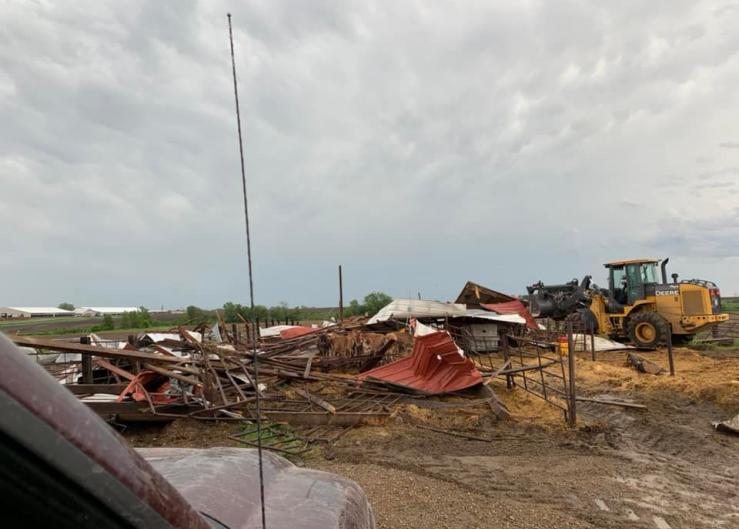 South Dakota Farmers Impacted by a Double Punch of Storms in May