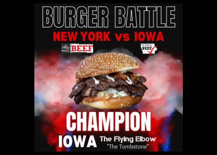 Iowa Triumphs 2022 Burger Battle