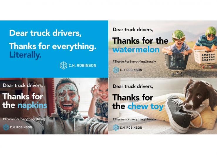 C.H. Robinson invites the world to say thanks to truck drivers