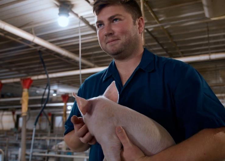 How Two Pig Farmers Are Winning People Over to Pork Now