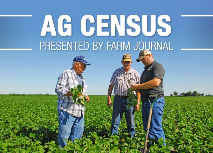 The 2017 Census of Agriculture found a 3% decline in the total number of farms in the U.S., and that since the 1997 Ag Census the decline has been 7.8%. 
