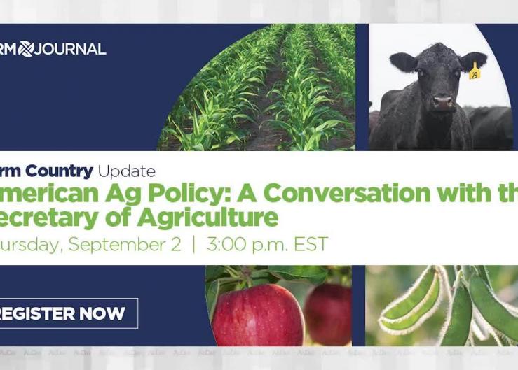 Ag Secretary to Join Virtual Town Hall, Discussing Most Pressing Issues in Agriculture