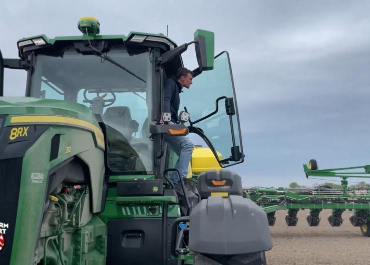 No Hands: Young Illinois Farmer is Now Taking Planting Tech to New Heights