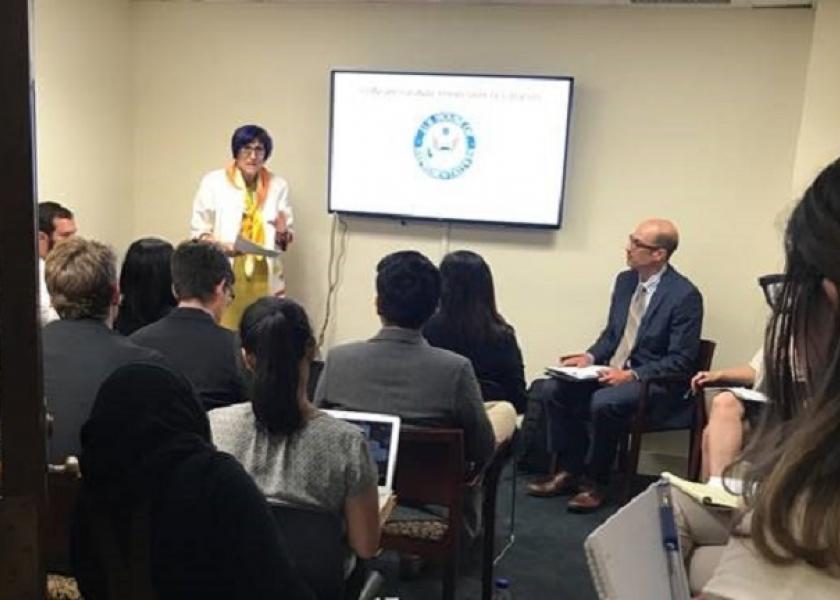 Rep. Rosa DeLauro holds a  Congressional Food Safety Caucus briefing June 20.