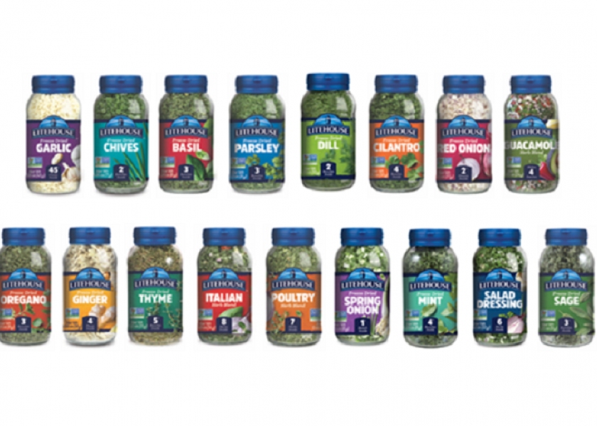 Litehouse freeze-dried herbs have new look