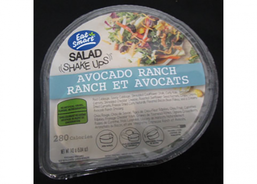 Apio recalls Eat Smart salad products after positive listeria test
