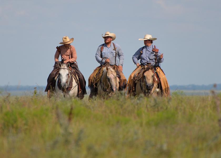 Josie, Josh and Gwen Hoy, Flying W Ranch