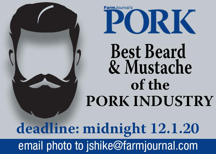 Who's Got the Best Beard and Mustache in the Pork Industry?