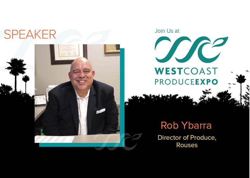 Rob Ybarra, director of produce for Rouses, will discuss at the West Coast Produce Expo the challenge of navigating the pandemic and hurricanes while continuing to create enjoyable experiences for shoppers.