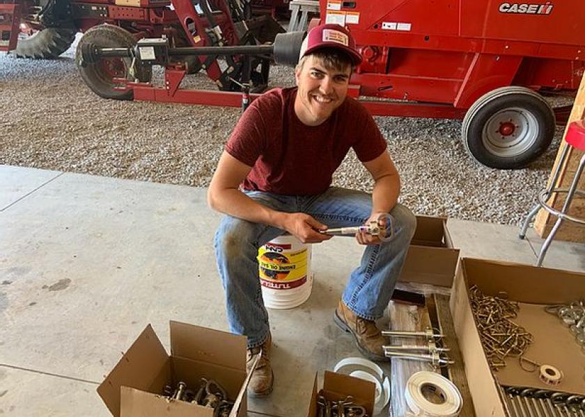 Kansas State University student Blake Chance had a problem on the farm. After taking an entrepreneurship class his freshman year, he created a solution; one that turned him into an entrepreneur at a young age. 