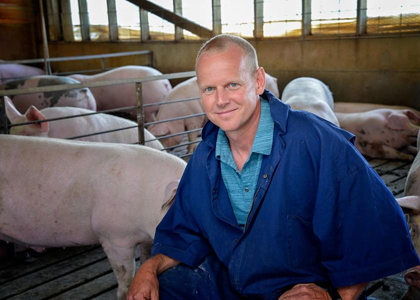 "We’ve got hurdles and obstacles, but we're not sitting in a coffee shop crying in our napkin,” says Illinois pig farmer Chad Leman.
