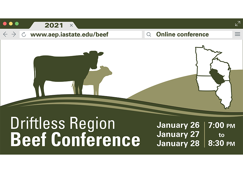 Virtual Format Announced for the 2021 Driftless Region Beef Conference