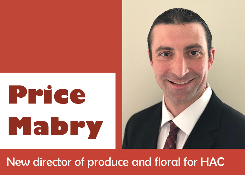 Price Mabry, after five years with AWG, is heading back home to Oklahoma, where his produce career began.