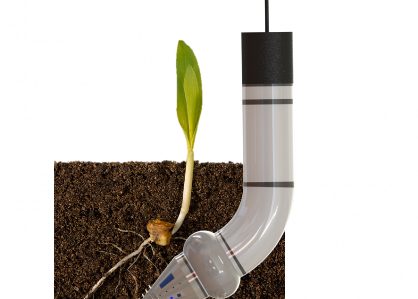 The soil swimming robots will both drill into the soil and also mimic the peristaltic, or wave-like, movements worms make when they tunnel through the soil. 