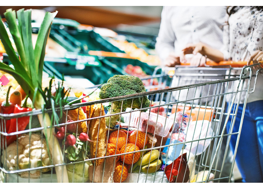 USDA 2022 food price inflation forecasts already at 14-year high. USDA forecasts for consumer food price inflation were increased again this month, with all food prices now seen rising 5% to 6% and grocery store prices expected to rise 5% to 6%. 