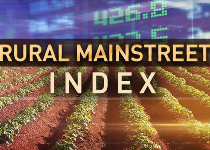 This month’s Rural Mainstreet Index marks the fifth-straight month where the index has been below the growth neutral mark.