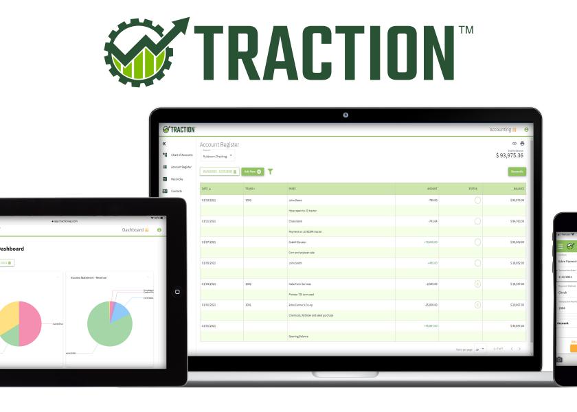 Traction Announces Cloud-Based Farm-Focused Accounting Software