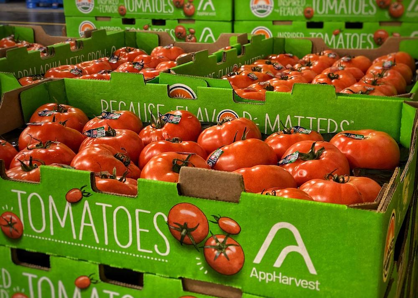 After its first harvest of tomatoes in January, AppHarvest is now a publicly traded company on NASDAQ