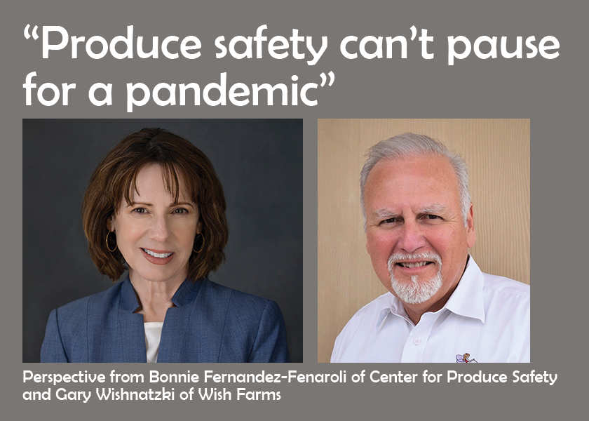 Bonnie Fernandez-Fenaroli wrote the latest column from the Center for Produce Safety with additional perspective from Gary Wishnatzki of Wish Farms.