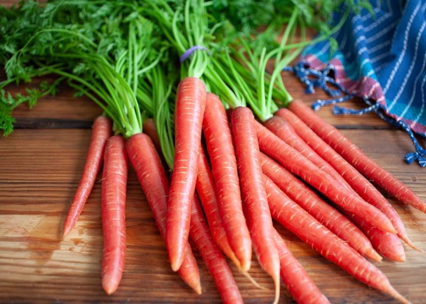  Cal-Organic Farms red bunch carrots