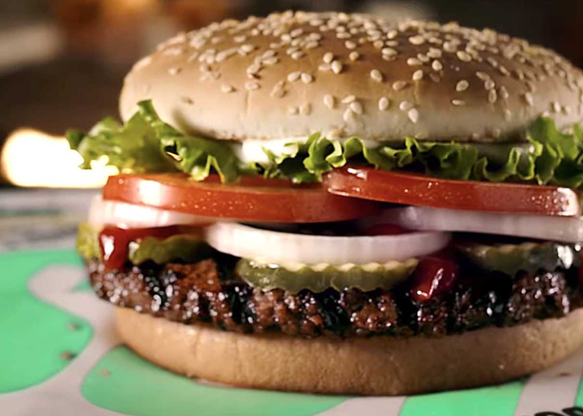 The Impossible Whopper, which is sold at Burger King.